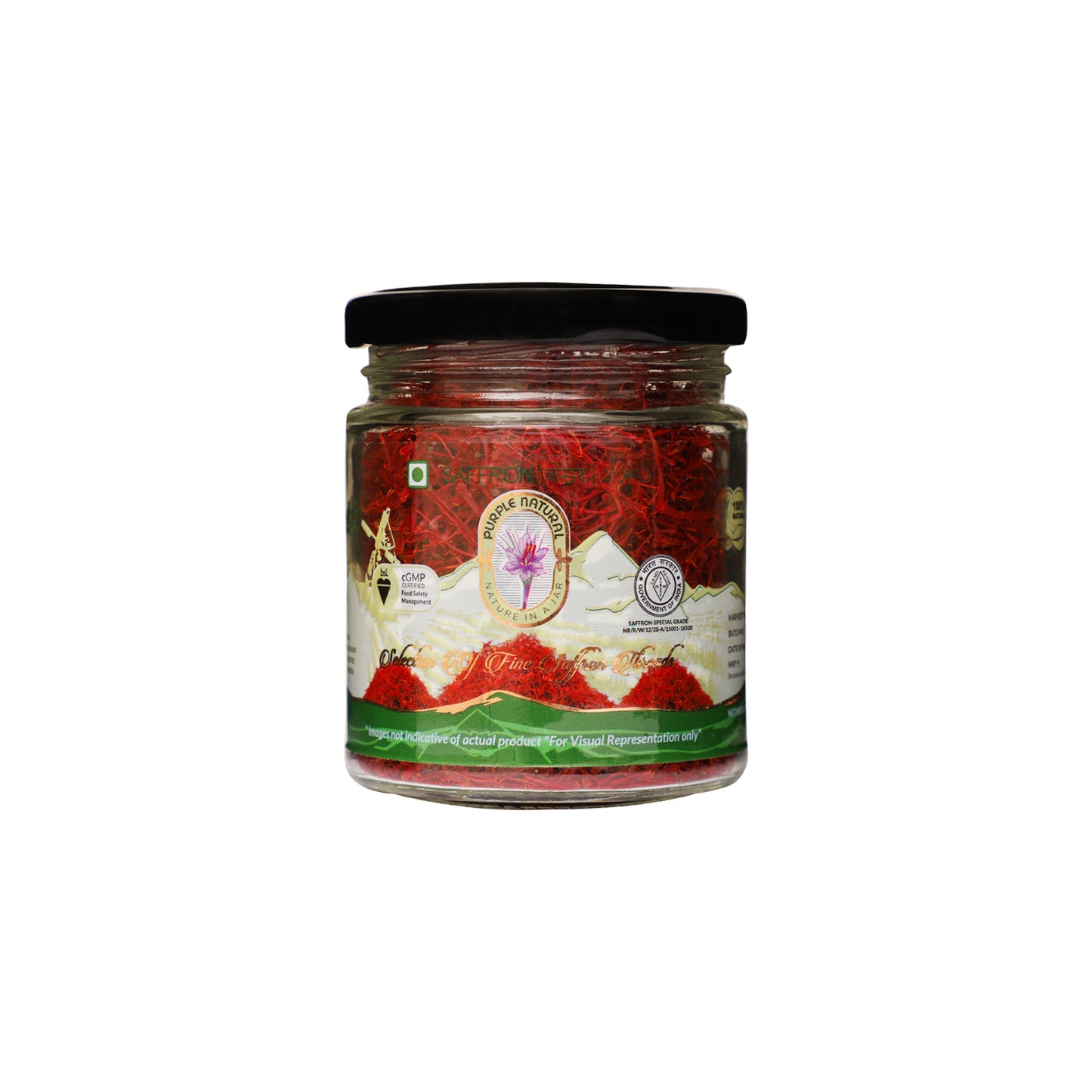Saffron | Kesar - Natural Dried Stigma or Filaments | Grade A++