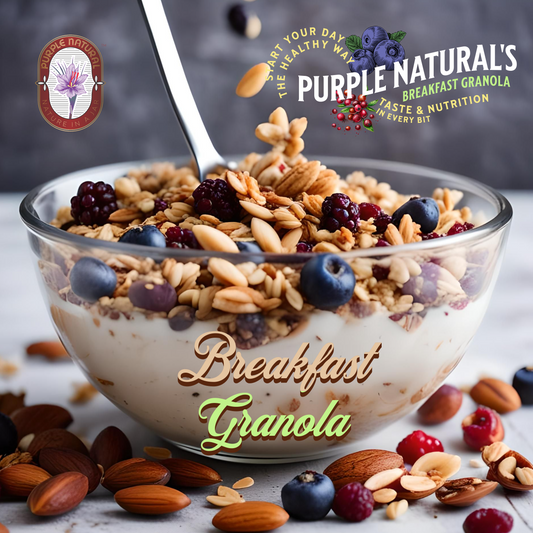 Superfood Granola with Nuts, Berries & Seeds