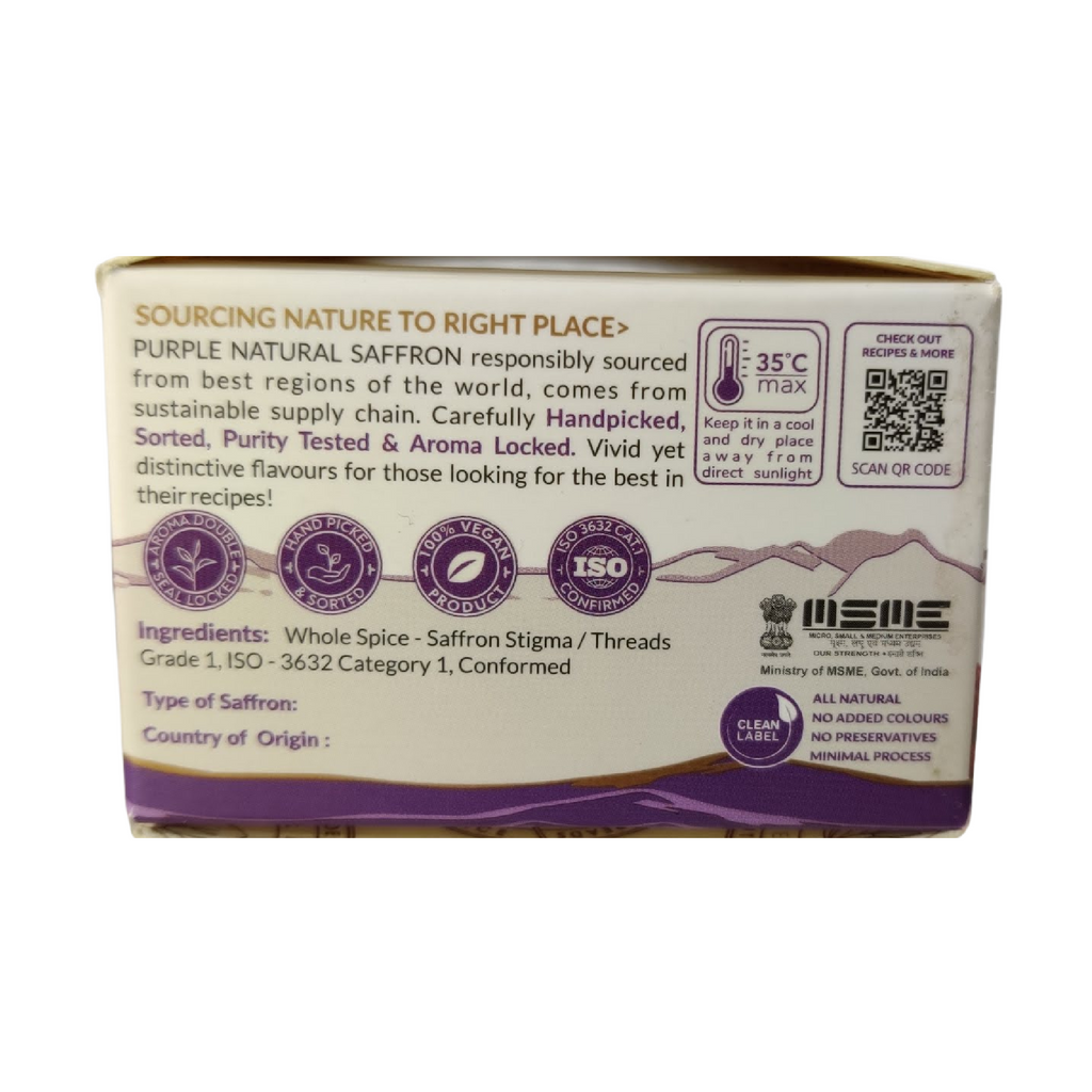 Saffron | Kesar Dry Powder – For making Sweets, Confectionery, Flavors & Pooja Rituals