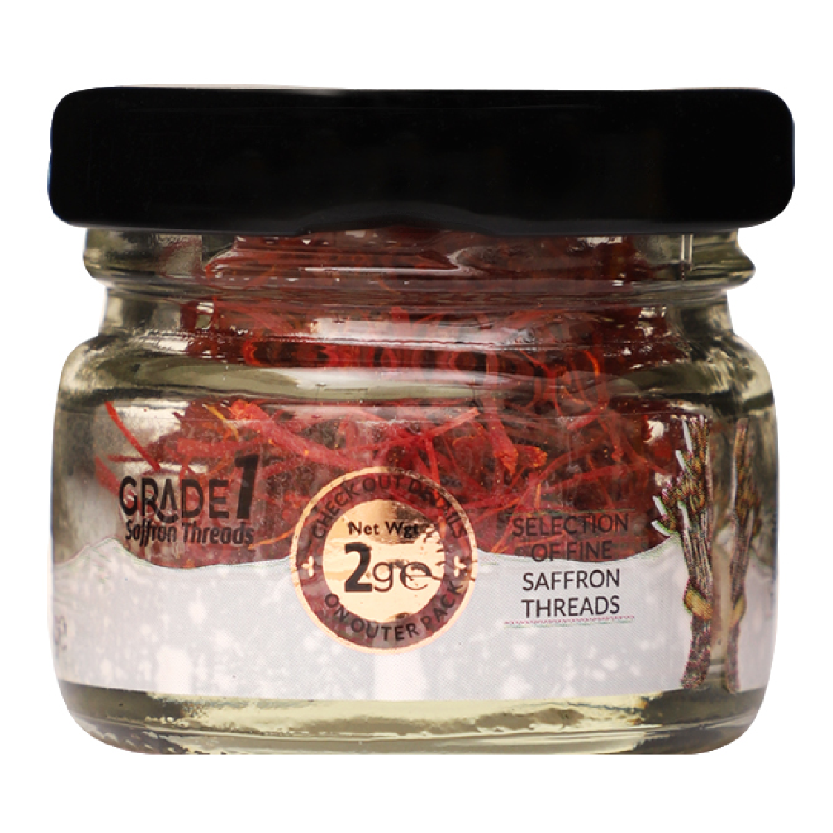 Saffron | Kesar - Natural Dried Stigma or Filaments | Grade A++