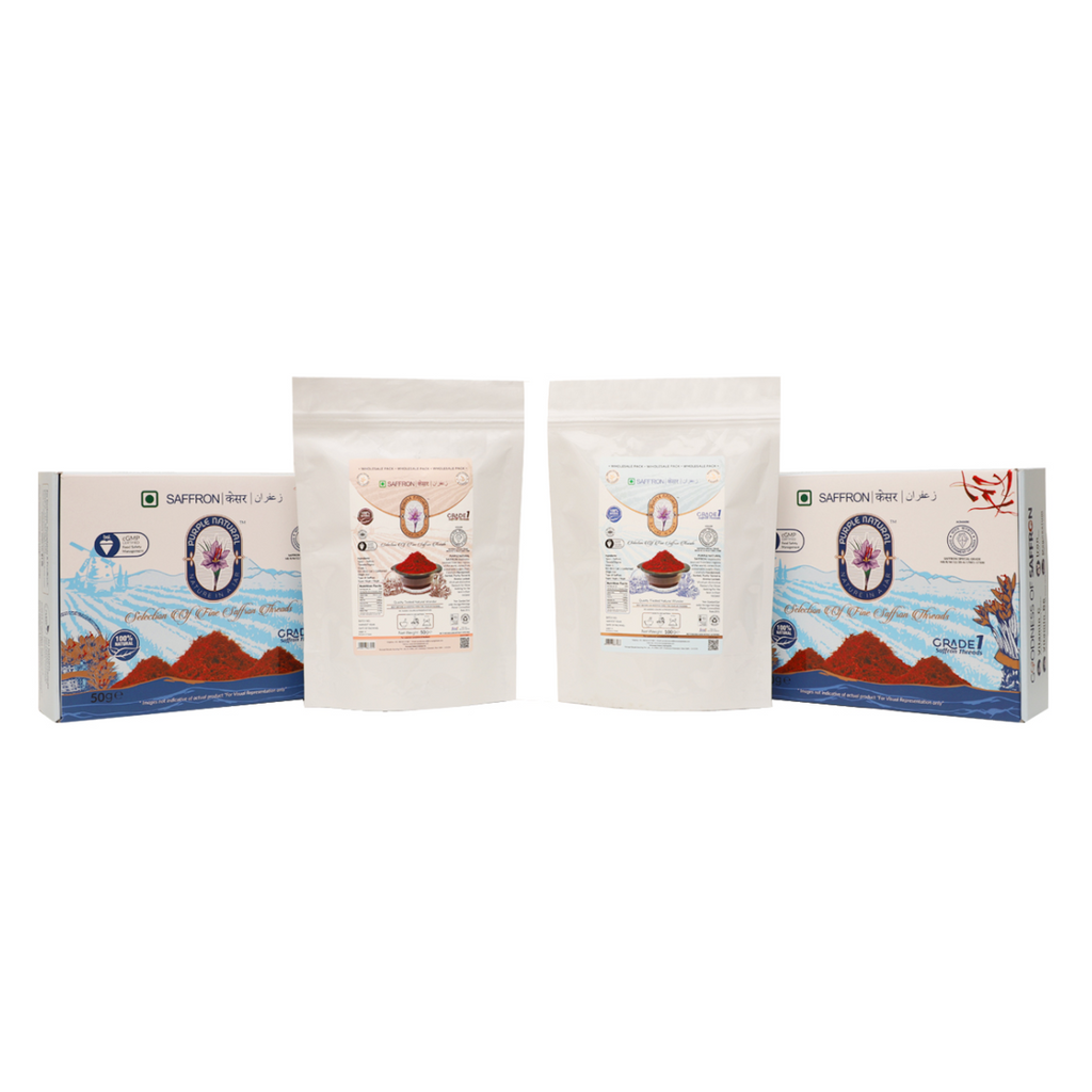 Saffron | Kesar Dry Powder – For making Sweets, Confectionery, Flavors & Pooja Rituals