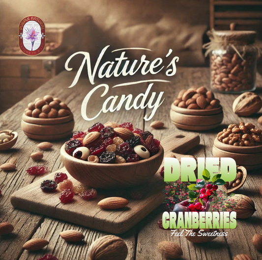 Dried Cranberries - Premium Select | Sweet & Tart, All-Natural Snack & Baking Ingredient