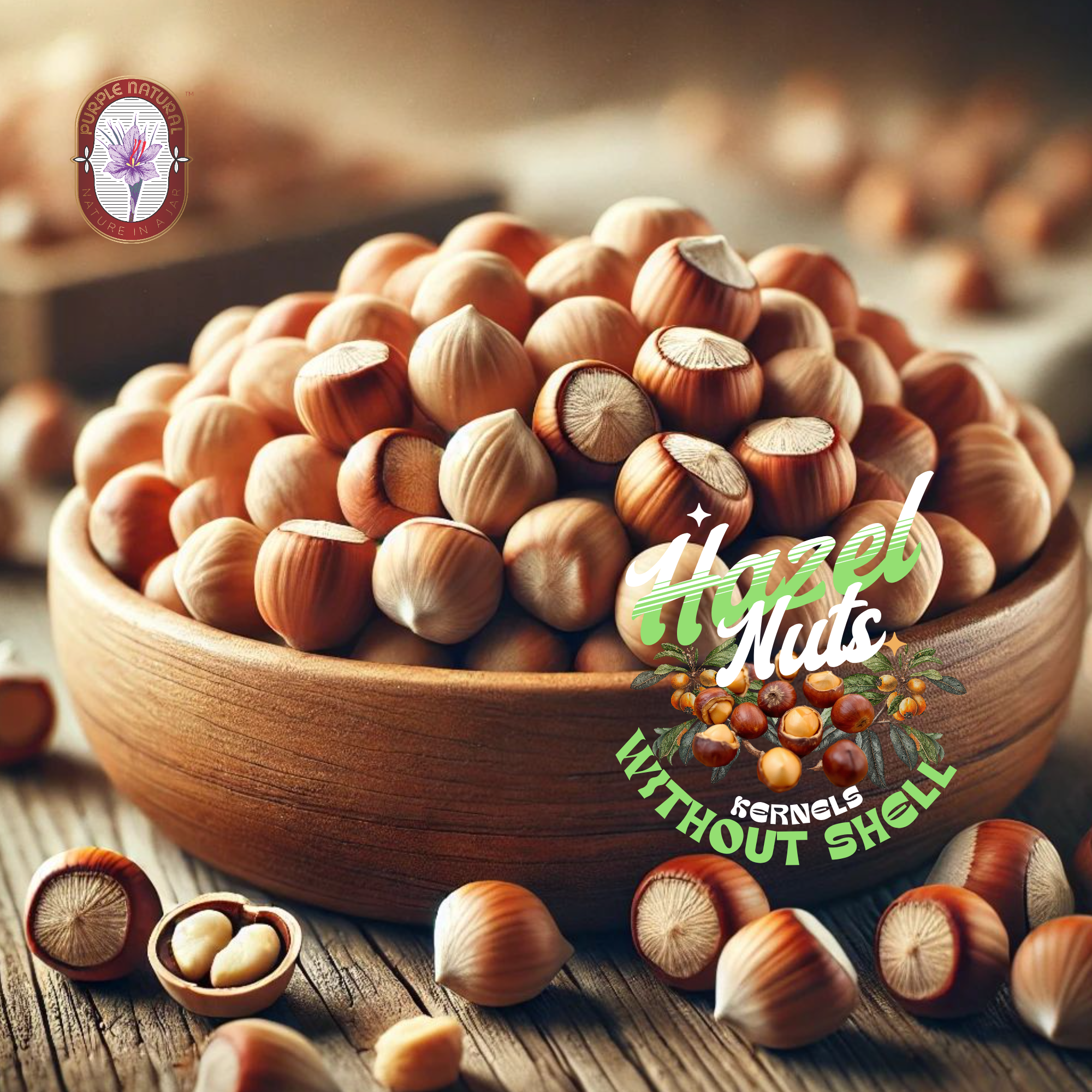 Hazelnut Kernels -  Premium Quality, Fresh, Natural & Nutritious