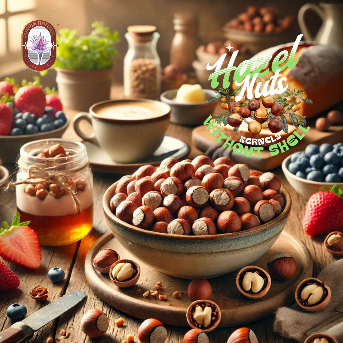 Hazelnut Kernels -  Premium Quality, Fresh, Natural & Nutritious