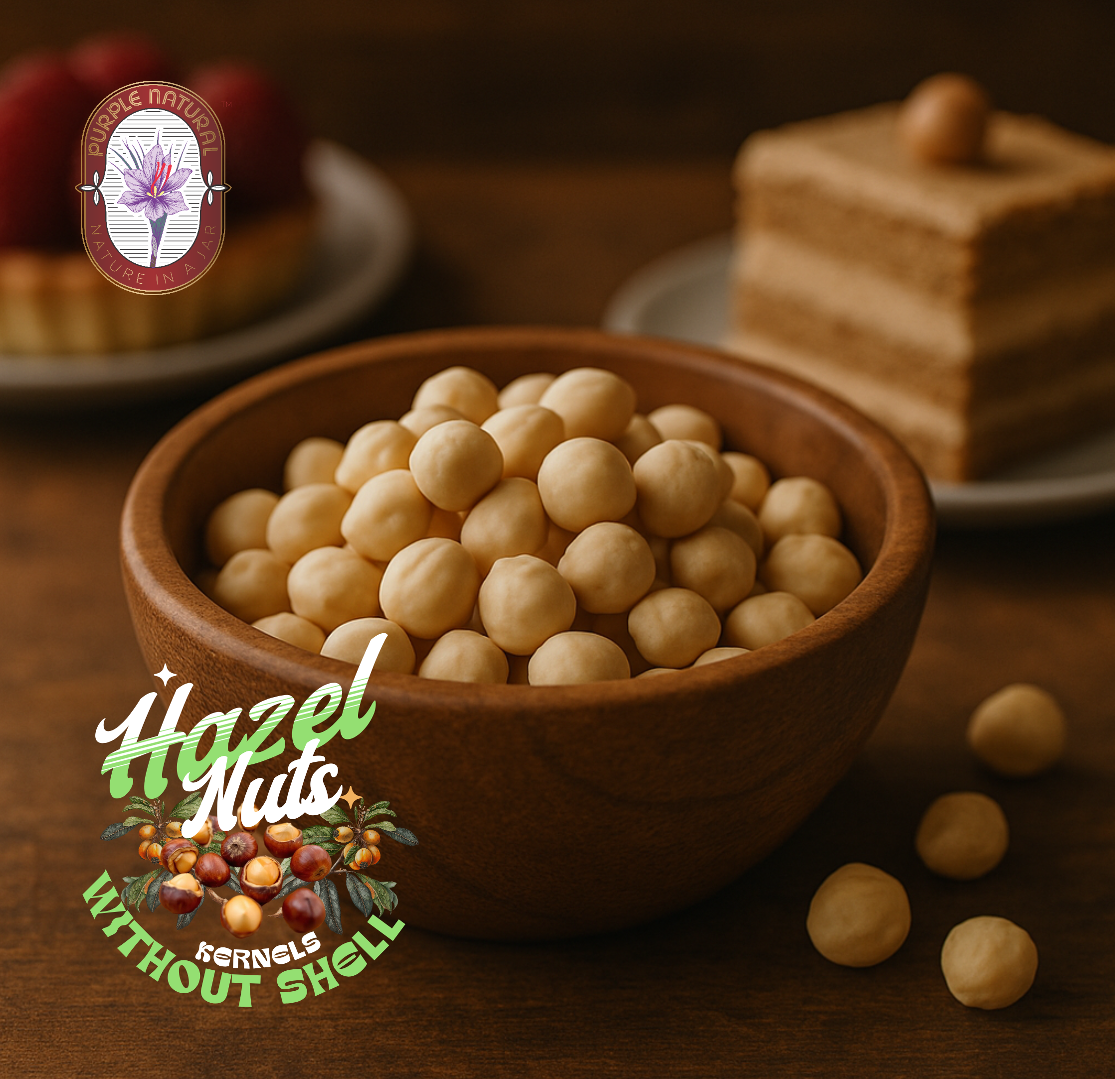 Hazelnut Kernels -  Premium Quality, Fresh, Natural & Nutritious