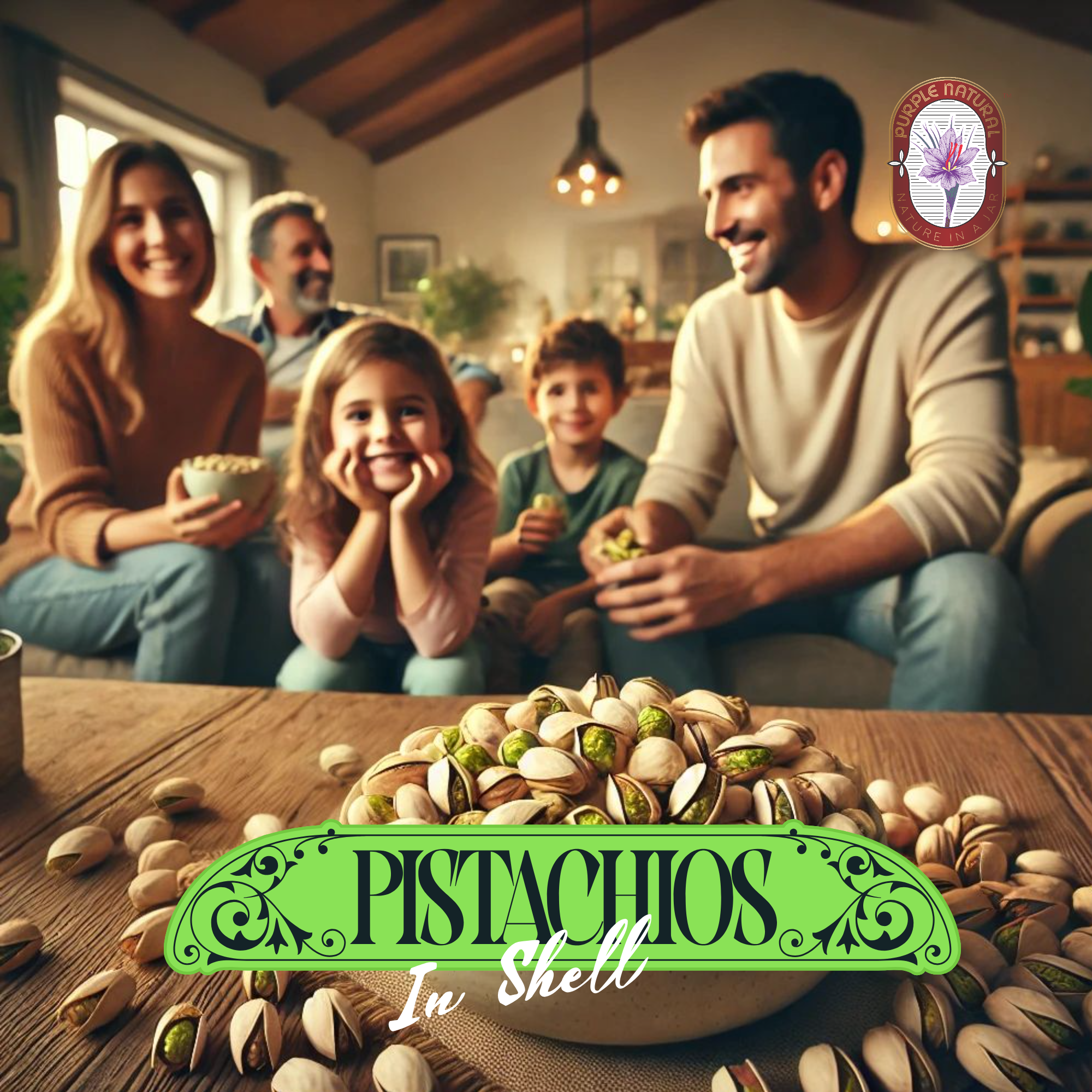 Pistachios in Shell – Salted, Jumbo Size | Premium Quality