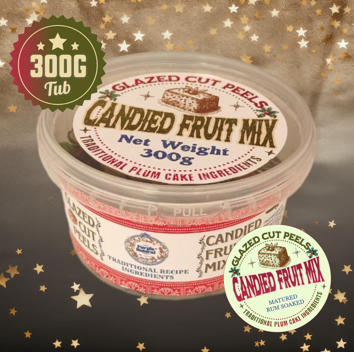 Plum Cake Fruit & Peel Mix - Traditional Recipe