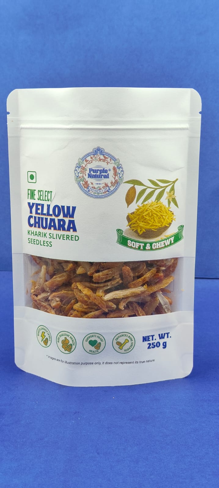 Chuara, Kharik Yellow - Slivered | Seedless