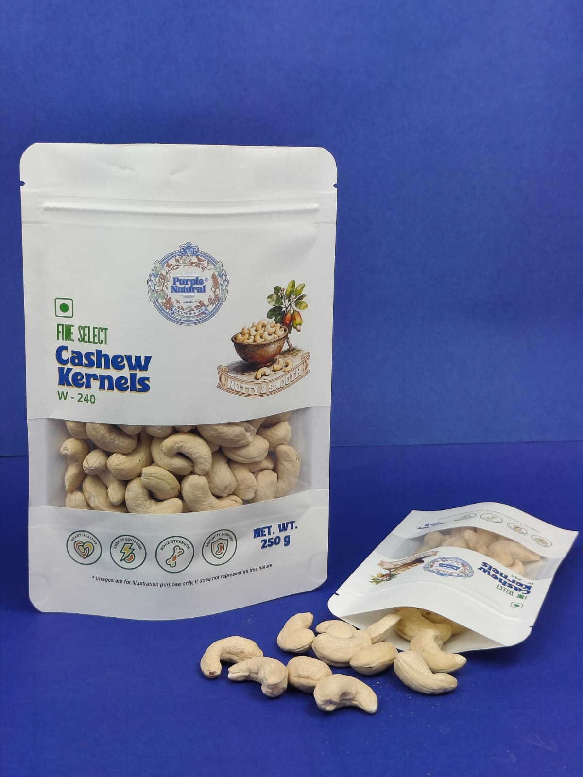 Cashews W240 Kernels – Premium Quality Kernels