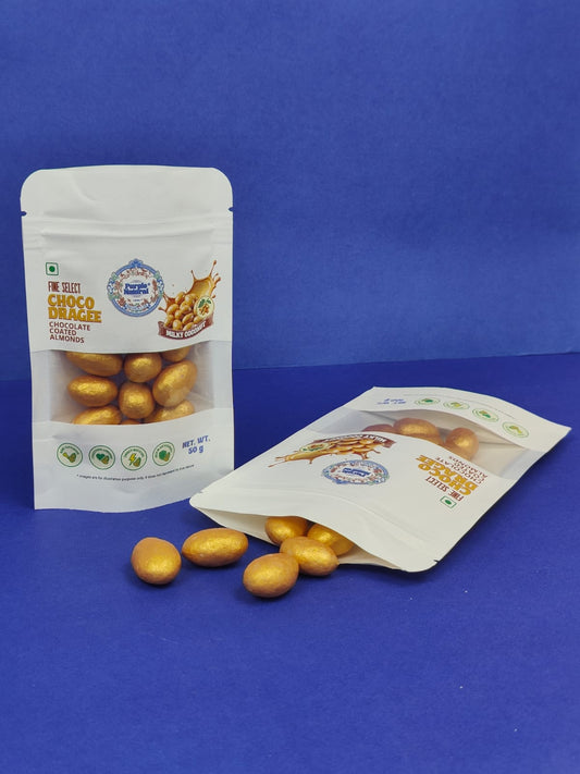 CHOCO DRAGEE - CHOCOLATE COATED ALMOND - MILKY COCONUT