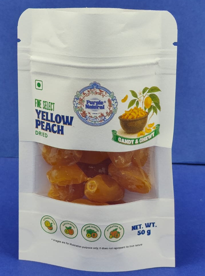Dried Peach – Whole, Candied | Sweet Gourmet Snack, All-Natural, Perfect for Gifting & Baking Sweet
