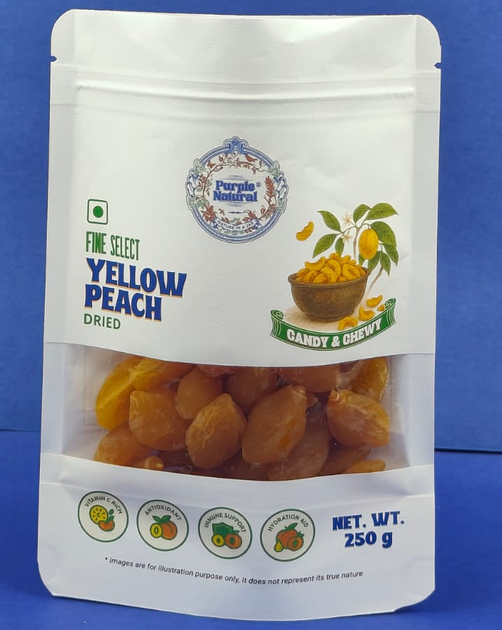 Dried Peach – Whole, Candied | Sweet Gourmet Snack, All-Natural, Perfect for Gifting & Baking Sweet