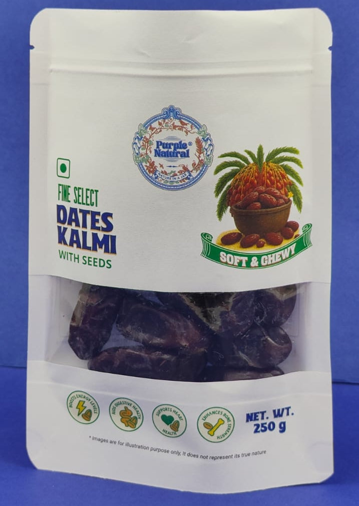 Kalmi Dates – Premium Dried | For Breakfast, Natural Energy Snack, High-Fiber Superfood