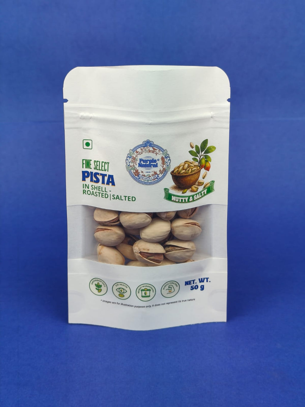 Pistachios in Shell – Salted, Jumbo Size | Premium Quality