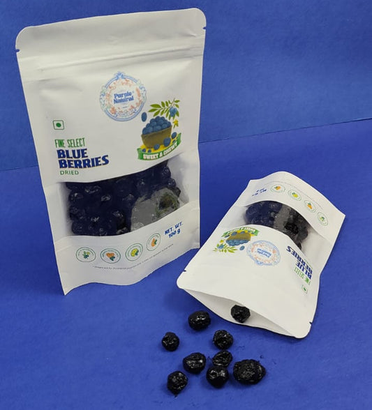 Blueberries - Sundried, Premium Quality | Perfect for Snacking, Baking & Smoothies