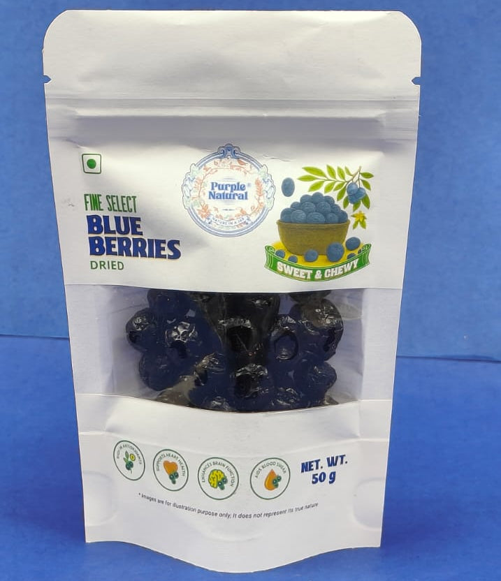 Blueberries - Sundried, Premium Quality | Perfect for Snacking, Baking & Smoothies
